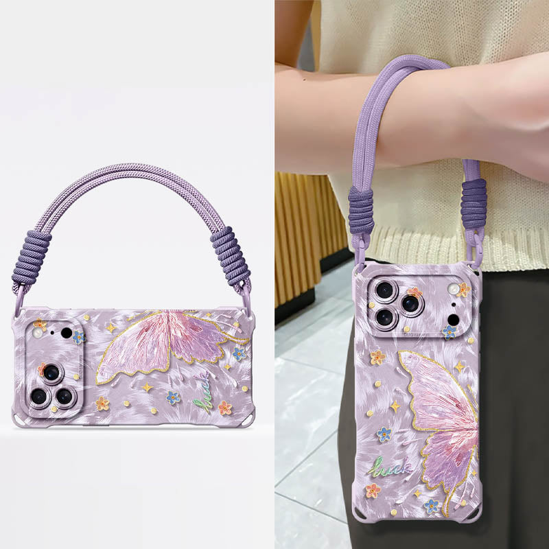 Vintage Butterfly Shockproof Protection for iPhone 6Z13HPC186