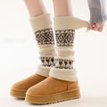 Fair Isle Leg Warmers - DippedShop Wholesale - #7315
