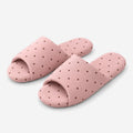Polka Dots Quiet Sole Non-Slip Indoor Slippers 6W8FSP227
