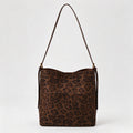 Retro Large Capacity Leopard Print - DippedShop Wholesale - #4195