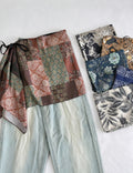 Boho Style Paisley Print Layering Skirt Hip Scarf 6W1SL47
