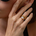 Snake Spiral Open Ring - DippedShop Wholesale - #7219