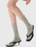 Fashion Solid Color Lightweight  Slouch Tabi Socks 6W8FSO534