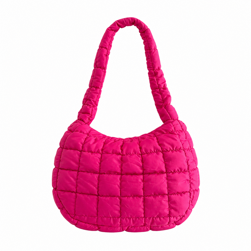 Casual Ruched Puffer Quilted Cloud Shoulder Bag 6W10BBG1812