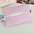 Simple Color Block Striped Key Coin Purse 6S10BWB115
