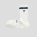 Simple Color Block Heart Embroidery Knit Socks 6W8FSO1006
