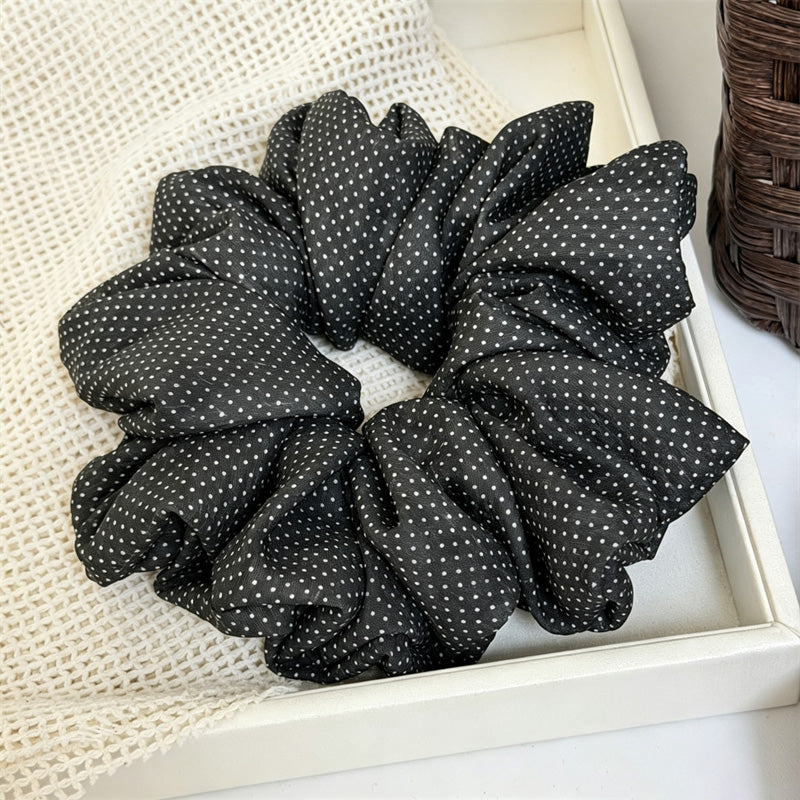 Minimalist Polka Dots Print Elastic Scrunchies 6W6HSR372