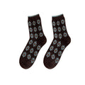 Vintage Floral Scrunch Socks - DippedShop Wholesale - #6435