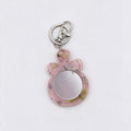 Tredny Flower Shape Portable Mirror Bag Charm 6W10BBC861