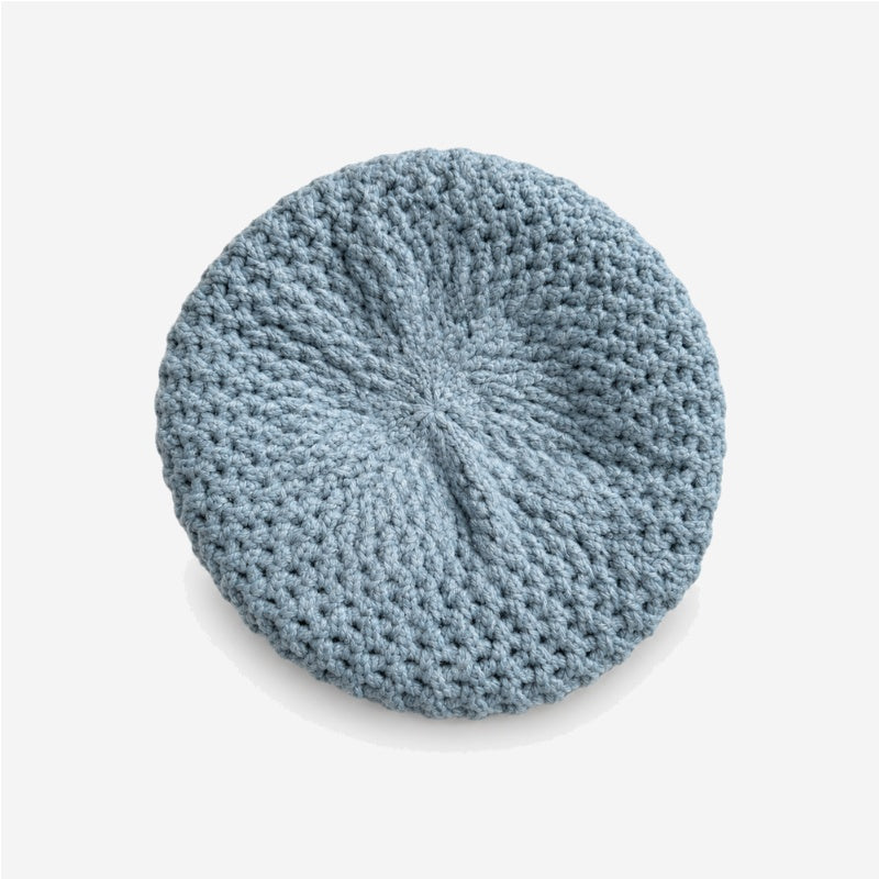 Minimalist Solid Color Hollow Beret Hat 6W6HAT652