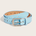 Fashion Hollow Out Heart Rhinestone Buckle Belt 6W6JBT226