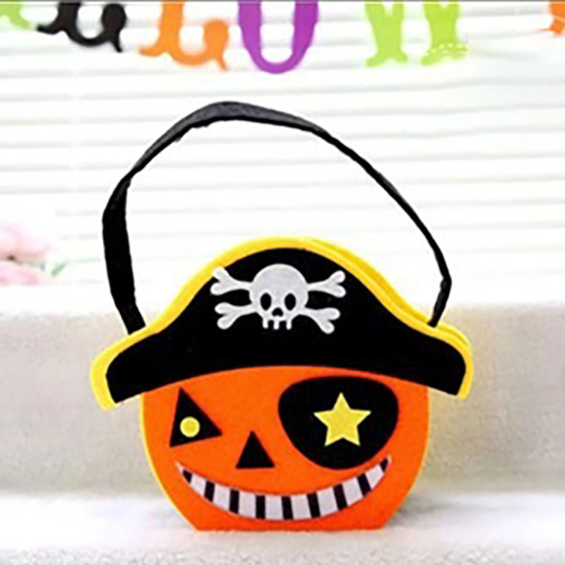 Halloween Felt Trick-or-Treat Candy Bags 6W10BBG1747