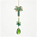 Cute Hummingbird Green Tree Crystal Sun Catcher 6H7HLS193