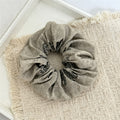 Ruffled Jacquard Scrunchies - DippedShop Wholesale - #8147