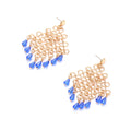 Boho Resin Bead Tassel Earrings - DippedShop Wholesale - #0051