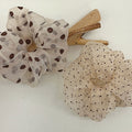 Polka Dot Mesh Organza Scrunchie 6W6HSR462