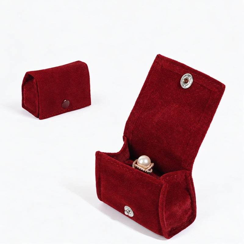 Trendy Portable Mini Ring Jewelry Organizer Case 6W13HSJ108
