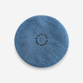 Minimalist Letter Embroidery Breath Knit Beret Hat 6W6HAT637