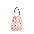 Dopamine Style Colorful Beaded Hand-Woven Handbag MK2BLK6S10BBG871