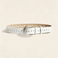 Fashion Hollow Out Wovven PU Leather Belt 6W6JBT225