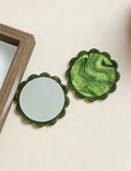 Cute Sunflower Round Portable - DippedShop Wholesale - #1171