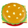 Cute Hamburger PU Leather Bifold Wallet 6W10BWB301