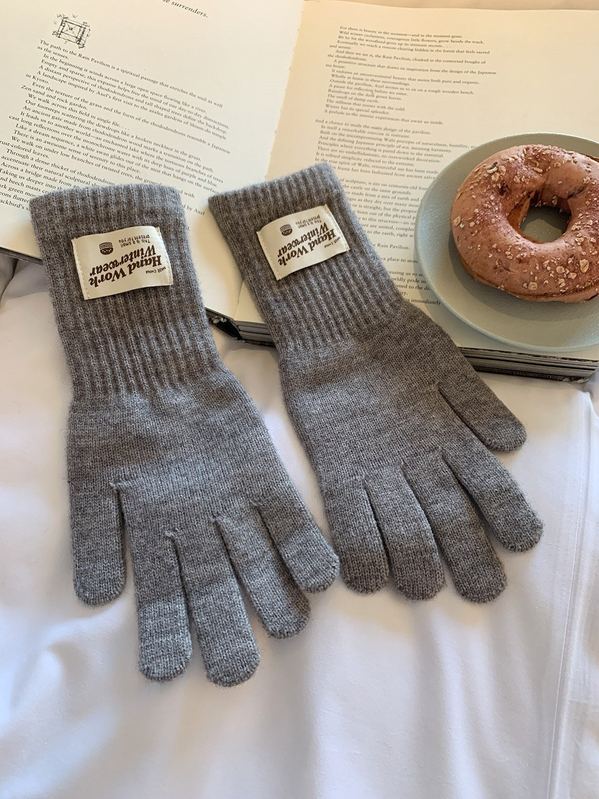 Minimalist Solid Color Full Finger Warm Gloves 6W6GLO88