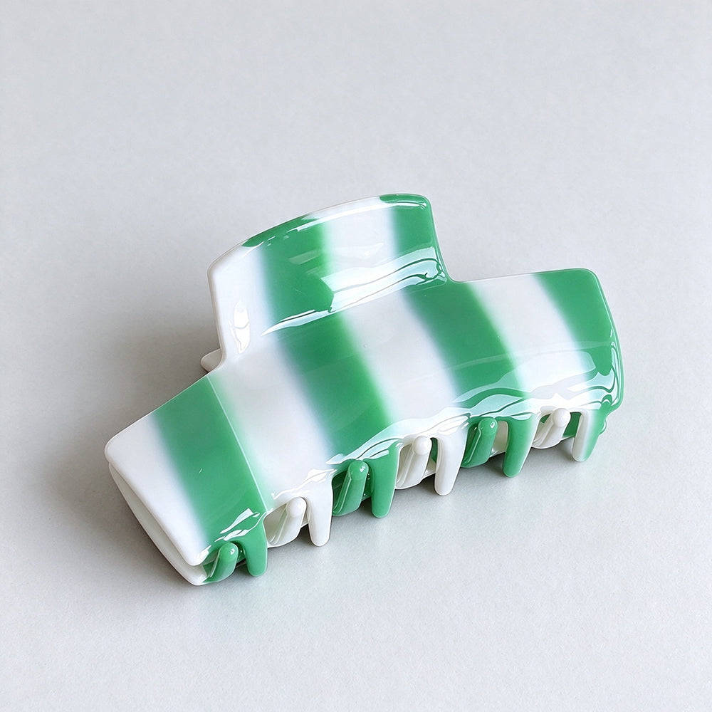 Color Block Hair Claw - DippedShop Wholesale - #8531