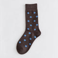 Polka Dot Diamond Mid-Calf Socks - DippedShop Wholesale - #2259