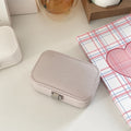 Cute Portable Large Capacity PU Jewelry Case 6W13HSJ123