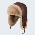 Vintage Faux Fur Earflap Trapper Hat 6W6HAT665