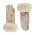 Vintage Autumn Suede Touch Screen Thicken Gloves 6W6GLO76