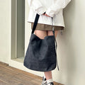 Large Canvas Shoulder Bags - DippedShop Wholesale - #2531