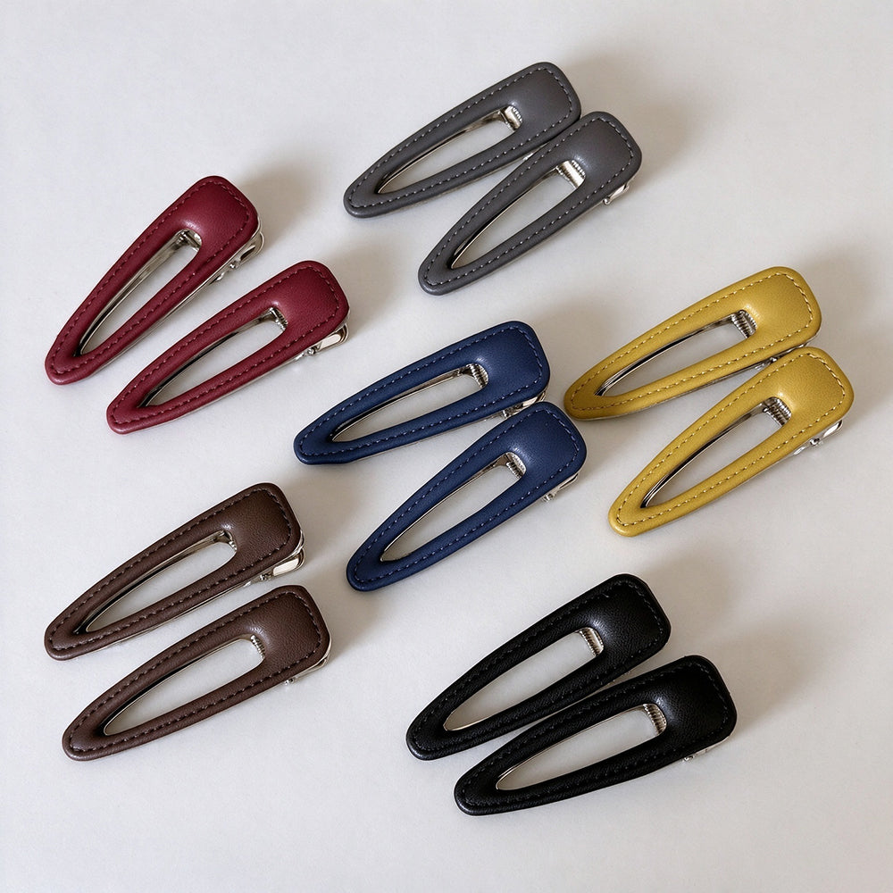 Hollow Triangle Duckbill Hair Clip - DippedShop Wholesale - #8115