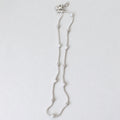 Elegant Pearl Beaded Chain Choker Neckalce 6W6JNC1059
