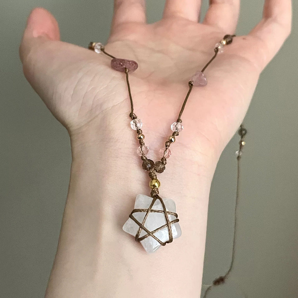 Star Pendant Necklace - DippedShop Wholesale - #3555