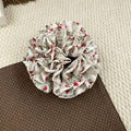 Sweet Floral Print Hydrangea Style Scrunchies 6W6HSR489