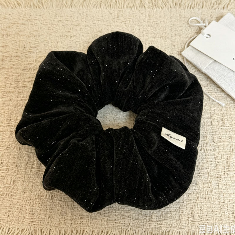 Simple Solid Color Elastic Hair Scrunchies 6W6HSR385