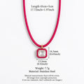 Cubic Zircon Pendant Choker - DippedShop Wholesale - #1411