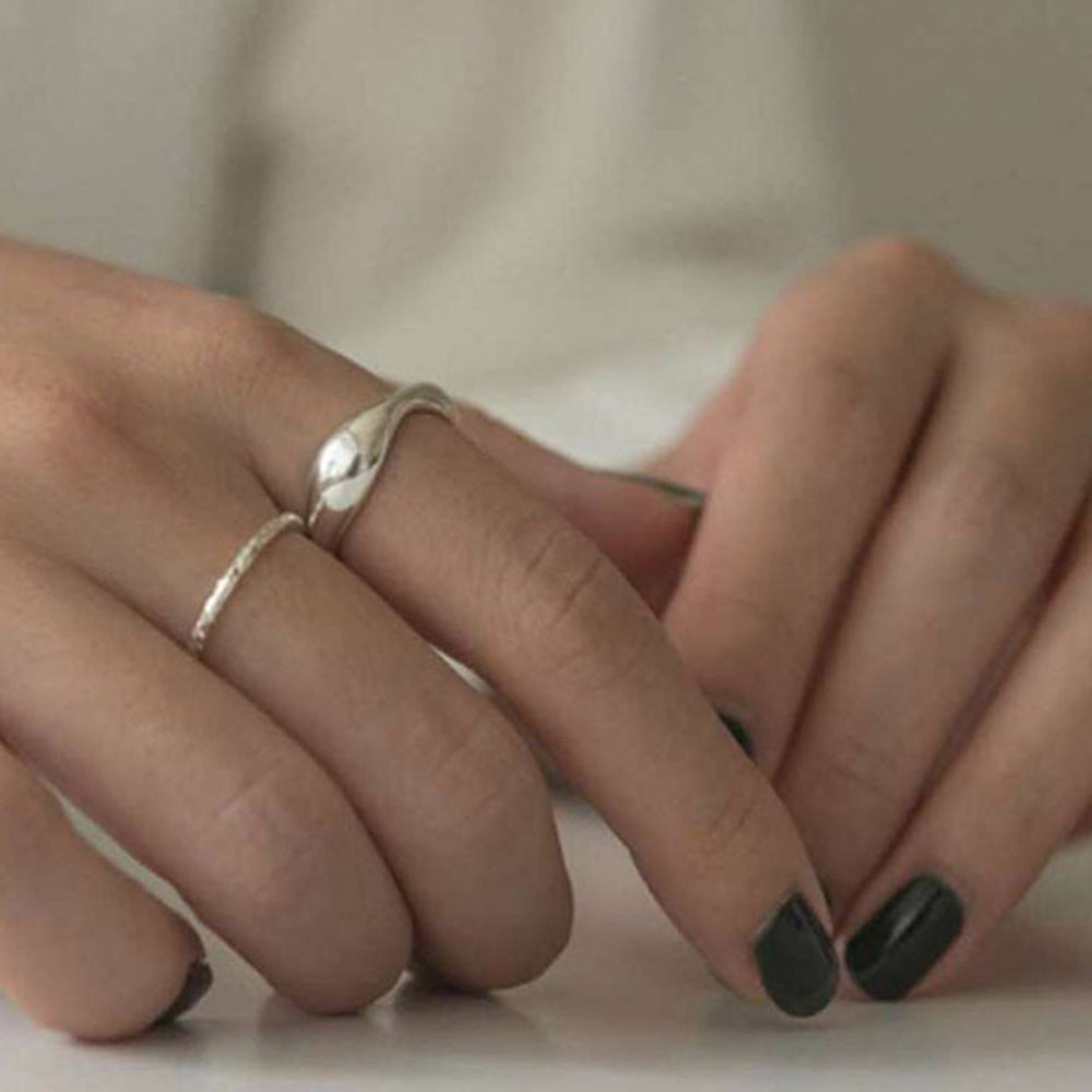Irregular Gold Plated Ring - DippedShop Wholesale - #2307