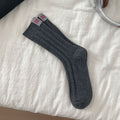 Solid Rib Knit Socks - DippedShop Wholesale - #9395