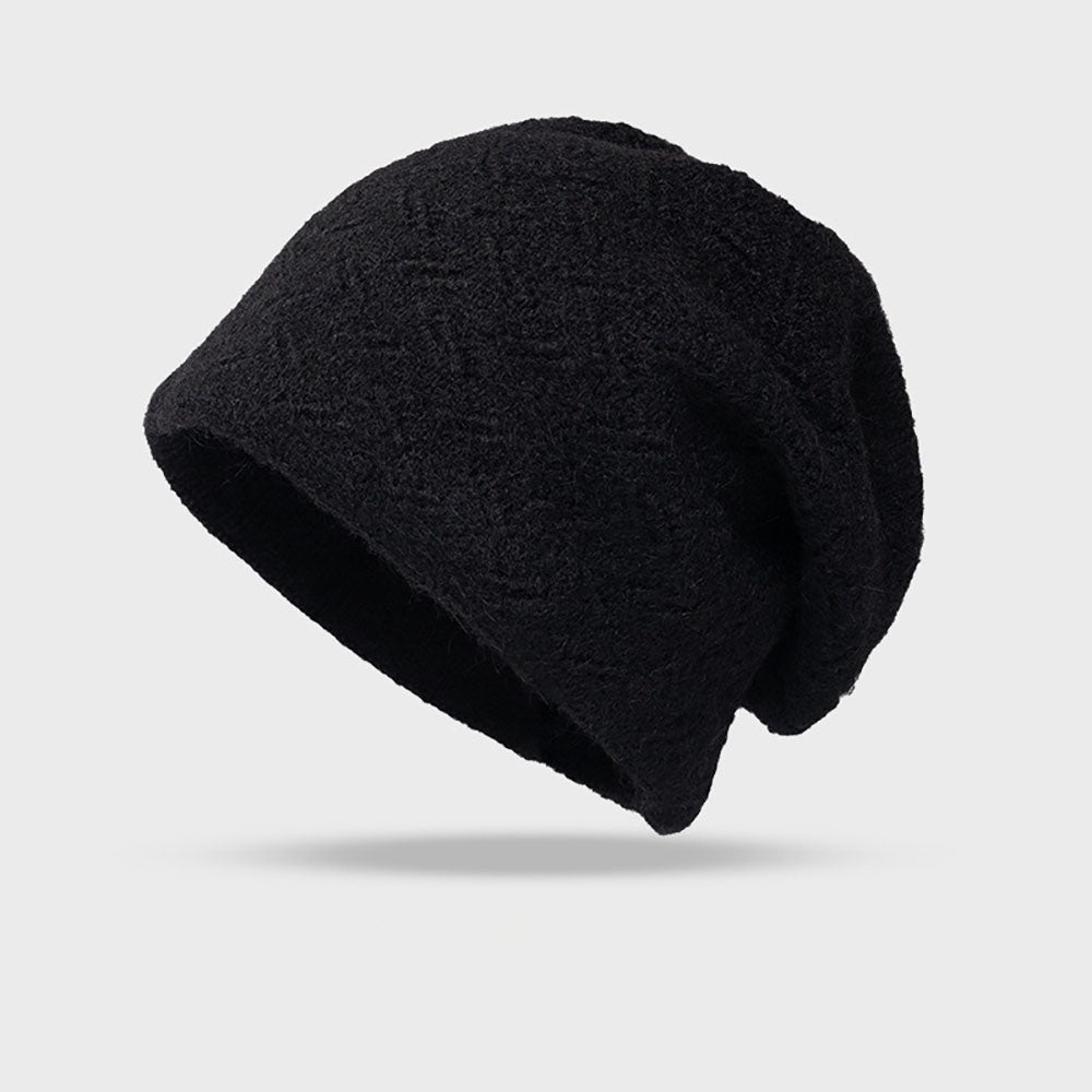 Hollow Out Jacquard Warm Knit Beanie 6W6HAT669