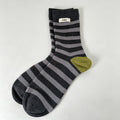 Striped Slouch Crew Socks - DippedShop Wholesale - #8771
