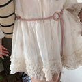 Bohemian Round Ring Braided Rope Waist Belt 6W6JBT200