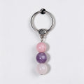 Natural Stone Crystal Keychain - DippedShop Wholesale - #9779