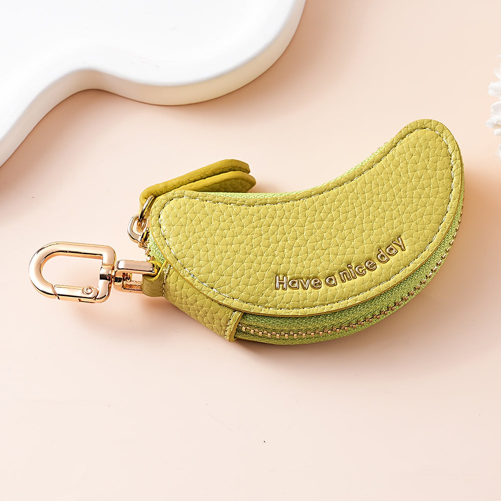 Banana Coin Pouch Keychain - DippedShop Wholesale - #8259