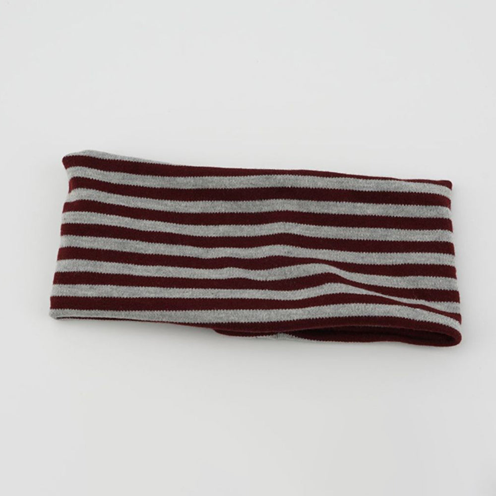 Retro Color Block Striped Wide Headband 6W6HBD408