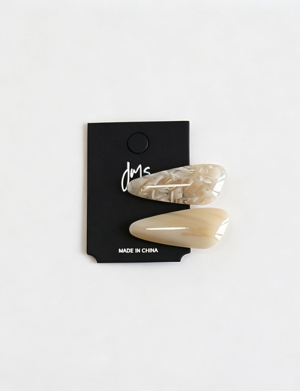 Retro Teardrop Duckbill Mini Hair Clip 6W6HCP1260