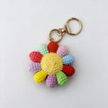 Crochet Sunflower Bag Charm - DippedShop Wholesale - #1363
