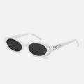 Chic Oval Frame Polarized Sunglasses MK2PPIM6W6GSG211